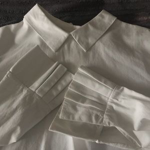 Zara White Blouse